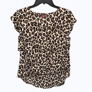 Leopard Print Women's Top